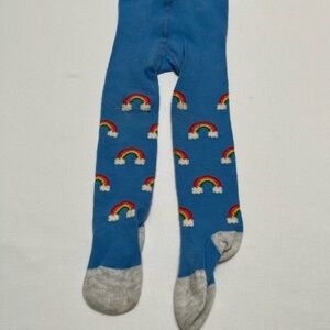 Baby Boden rainbow knit tights, 6-12m